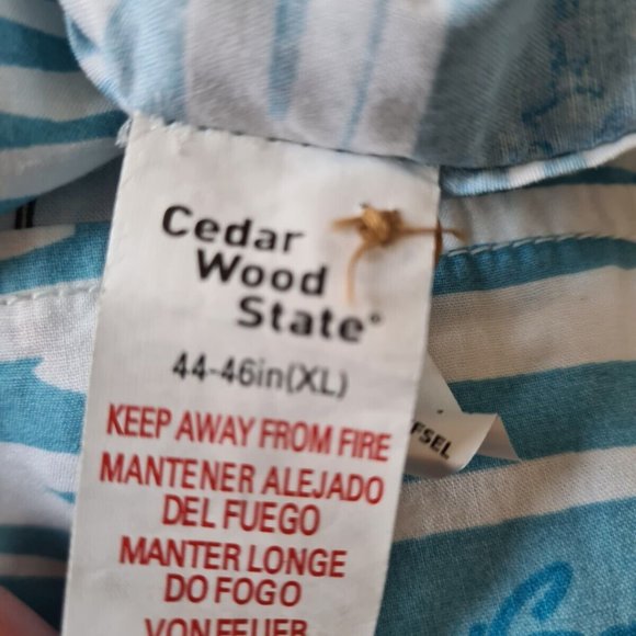 Maui & sons Hawaiian shirt size XL short sleeve beach holiday surf - Picture 8 of 9